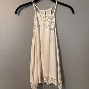 Forever 21 white lace tank top